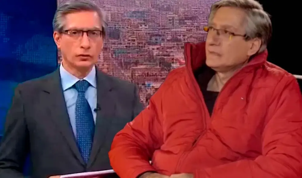 Federico Salazar lleva más de 30 años al frente de 'América Noticias'. Foto: Composición LR/Captura/América TV/Captura/YouTube