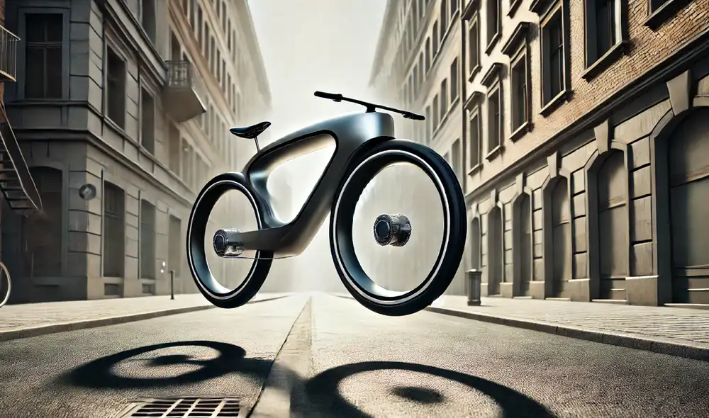 Es una visión de cómo podría ser el transporte en el futuro: eficiente, amigable con el medioambiente y capaz de proporcionar una experiencia de viaje cómoda y libre de emisiones. Imagen: IA