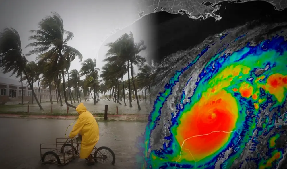 El NHC ha reportado un ciclón tropical formándose en el Atlántico en dirección a Florida tras la llegada de Milton al estado sureño de Estados Unidos. Foto: composición LR/NHC/CNN El NHC ha reportado un ciclón tropical formándose en el Atlántico en dirección a Florida tras la llegada de Milton al estado sureño de Estados Unidos. Foto: composición LR/NHC/CNN