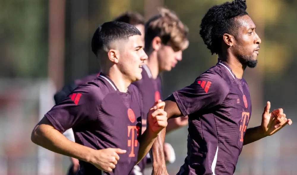 Felipe Chávez todavía no debuta con el primer equipo del Bayern Múnich. Foto: Bayern Múnich
