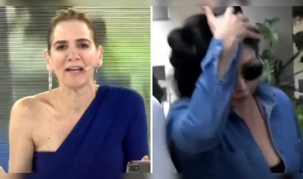 Gigi Mitre revela que Pamela Franco se estaría mudando con Christian Cueva. Foto: Captura Willax