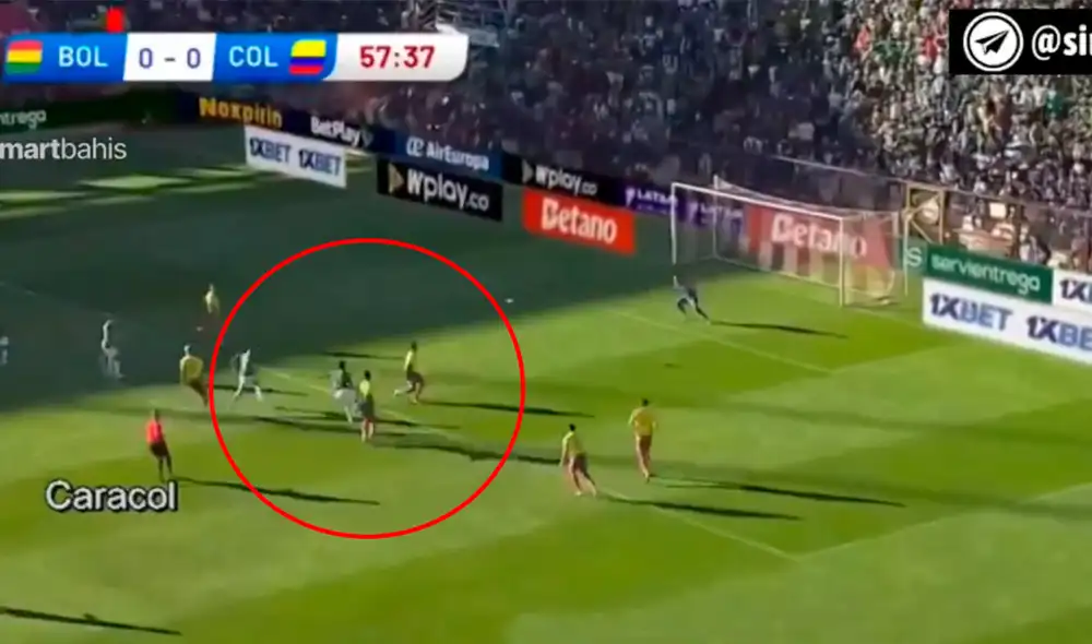 Miguel Terceros hizo toda su carrera en Santos de Brasil. Foto: captura de pantalla