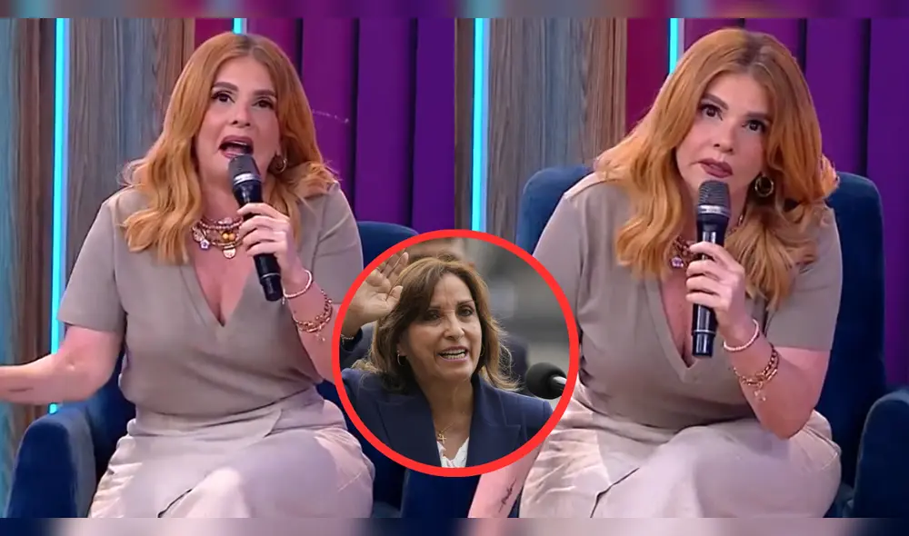 Johanna San Miguel no dudó en criticar la gestión del Poder Ejecutivo. Foto: Composición LR/Captura América