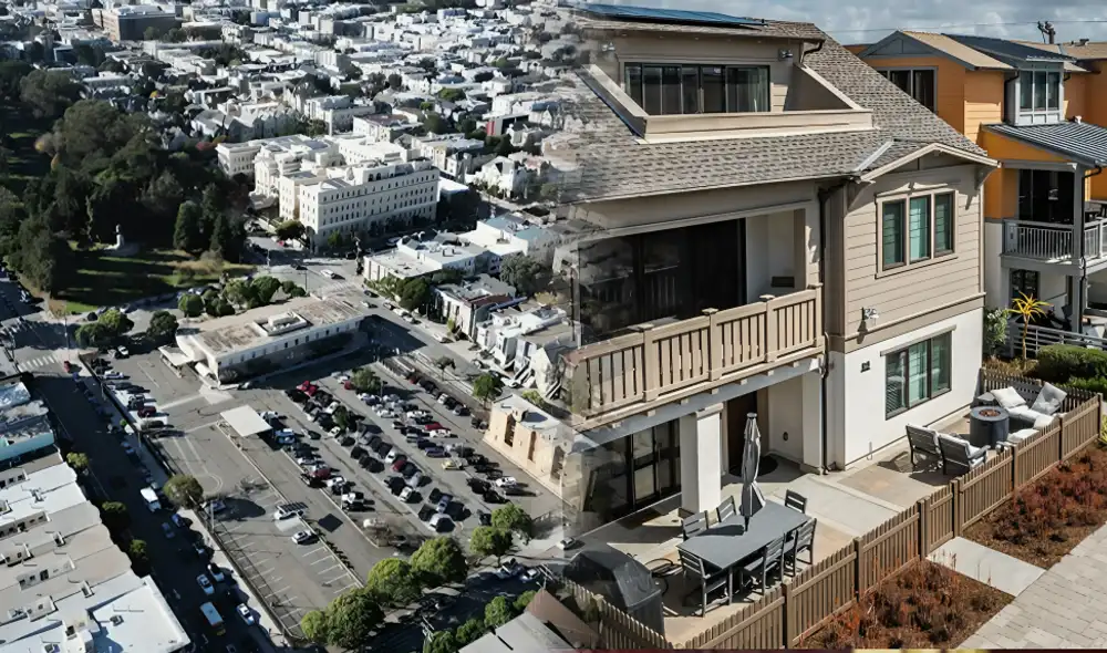 El nuevo complejo de aproximadamente 372 viviendas asequibles incluirá una oficina moderna del DMV. Foto: composición LR/TV Azteca