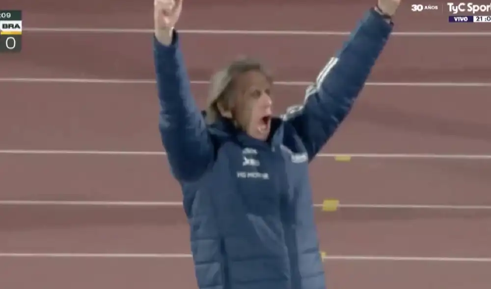 Ricardo Gareca busca su primer triunfo con Chile en Eliminatorias. Foto: TyC Sports