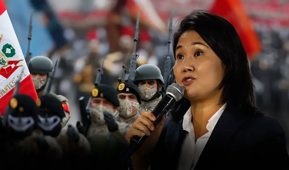 Fuerza Popular también plantea que militares controlen las cárceles. Foto: composición LR