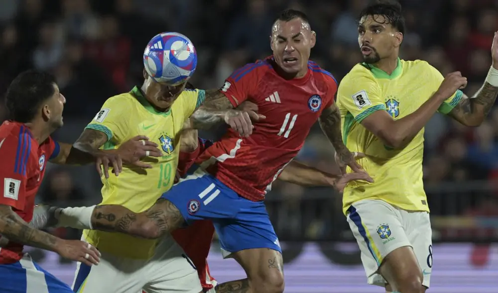 La selección chilena enfrentó a Brasil por la novena jornada de las Eliminatorias. Foto: AFP La selección chilena enfrentó a Brasil por la novena jornada de las Eliminatorias. Foto: AFP