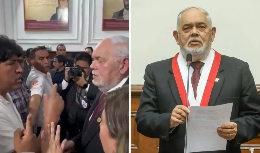 El congresista Jorge Montoya aseguró que él no legisla sobre "mentiras". Foto: composición LR