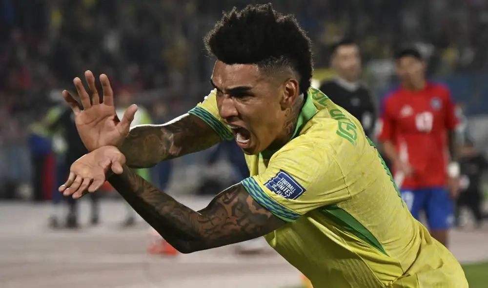 La selección brasileña sacó un importante triunfo como visitante ante Chile en Santiago. Foto: AFP La selección brasileña sacó un importante triunfo como visitante ante Chile en Santiago. Foto: AFP