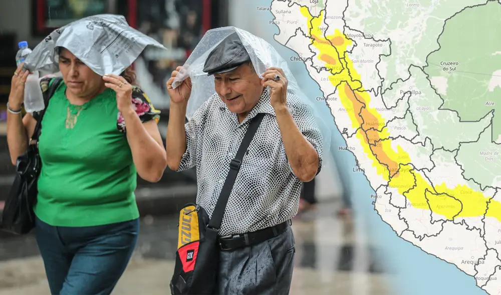 El Senamhi ha emitido una alerta meteorológica por precipitaciones en la sierra y la selva. Foto: Andina/Senamhi/LR El Senamhi ha emitido una alerta meteorológica por precipitaciones en la sierra y la selva. Foto: Andina/Senamhi/LR