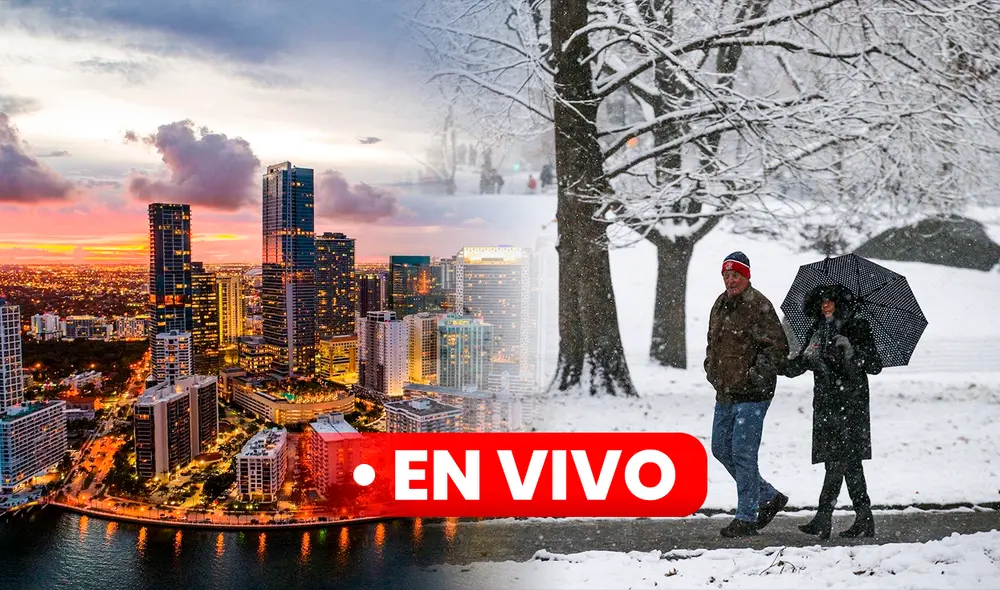 Hoy, viernes 11 de octubre, en Miami, las temperaturas oscilarán entre una mínima de 24 °C (75 °F). Foto: composición LR