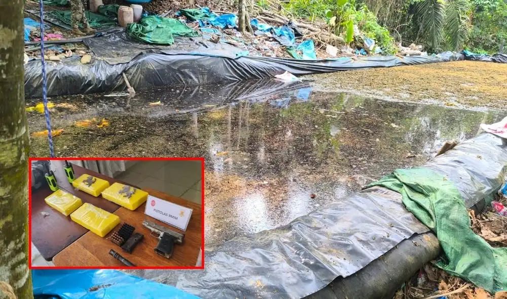 Un ataque de presuntos narcotraficantes vinculados al MPCP intentó quemar un helicóptero en el Vraem durante una operación antinarcóticos. Foto: Óscar Chumpitaz/LR