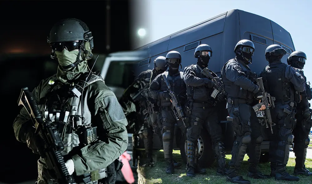 El BOPE es la unidad de élite en Brasil, con un enfoque en su entrenamiento extremo y su combate al narcotráfico en las favelas de Río de Janeiro. Foto: AFP