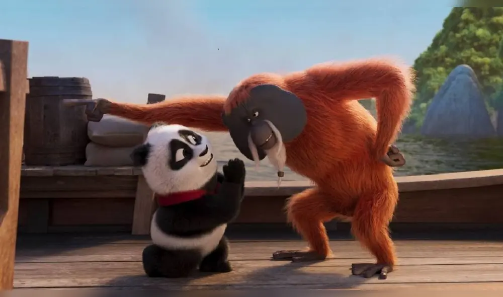 Película 'Un panda en África'. Cinta animada ingresa a los cines peruanos el 24 de octubre. Foto: difusión Película 'Un panda en África'. Cinta animada ingresa a los cines peruanos el 24 de octubre. Foto: difusión