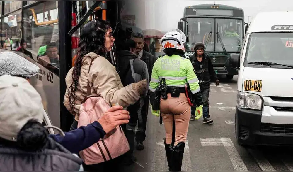 Paro de transportistas en Perú  incluye a universitarios, mototaxistas y otros sectores. Foto: La República