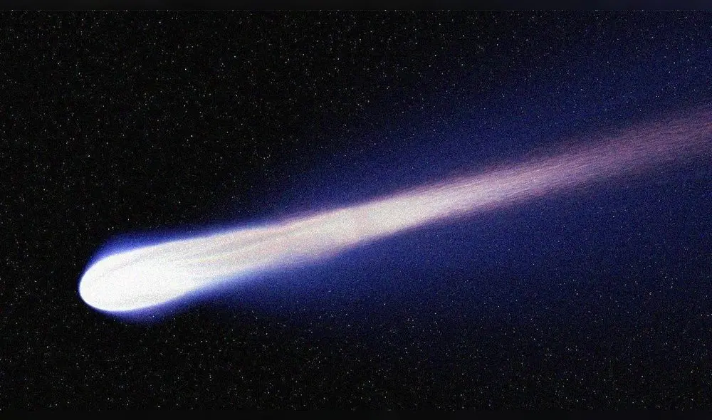 El cometa Tsuchinshan-ATLAS será visible al anochecer a partir del sábado al mismo tiempo que el Sol, en una etapa particularmente activa de su ciclo de 11 años. Foto: NASA/Matthew Dominick