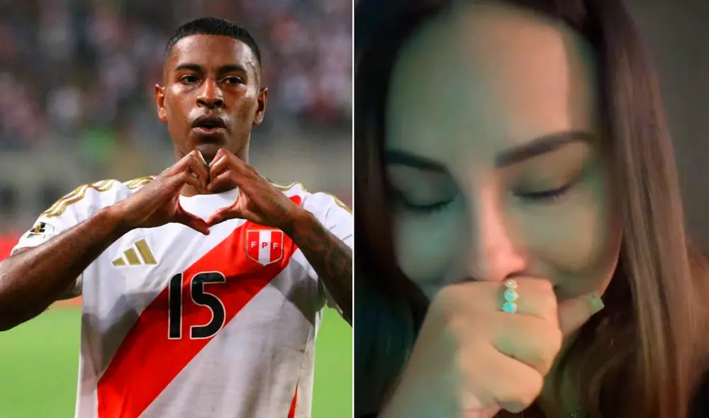 Jacqueline Palomino, esposa de Miguel Araujo, compartió su emoción en redes sociales.  Foto: Luis Jiménez/Libero/captura/Instagram