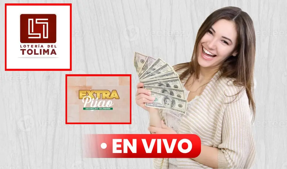 Revisa AQUÍ los últimos resultados de la Lotería del Tolima de Colombia. Foto: composición LR/Lotería del Tolima/Freepik Revisa AQUÍ los últimos resultados de la Lotería del Tolima de Colombia. Foto: composición LR/Lotería del Tolima/Freepik