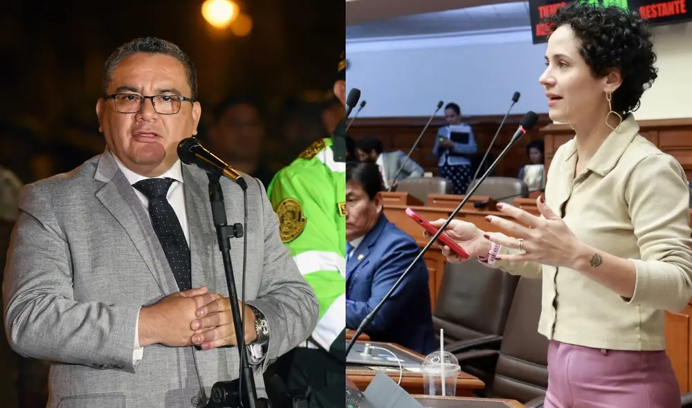 La congresista Sigrid Bazán alzó su voz de protesta por la posición del Parlamento a favor del Gobierno de Dina Boluarte. Foto: La República.