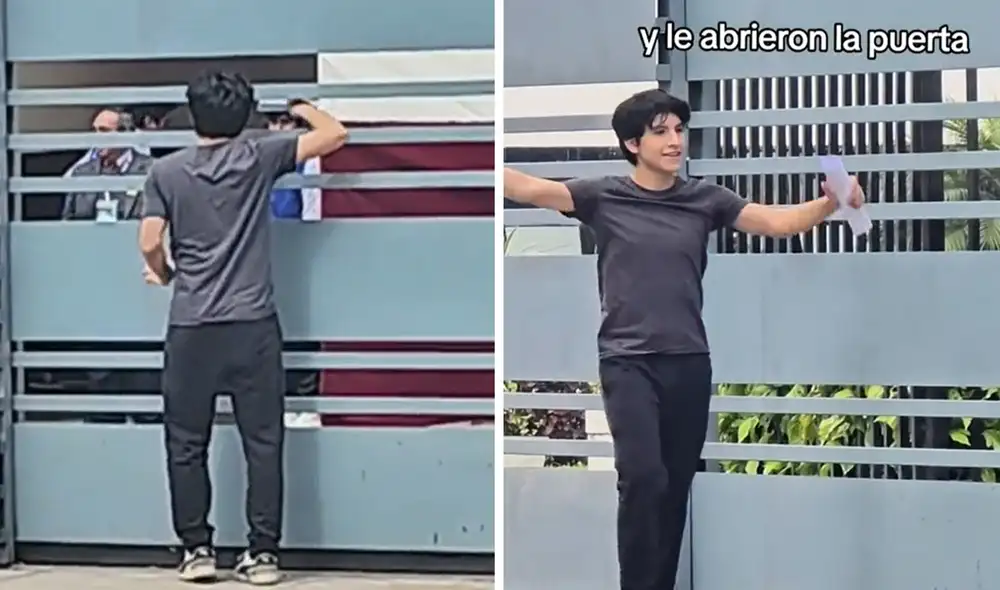 "Ponen un horario extendido y los alumnos llegan mas tarde", criticaron usuarios. Foto: composición LR/ TikTok - Video: @academiavonex/ TikTok