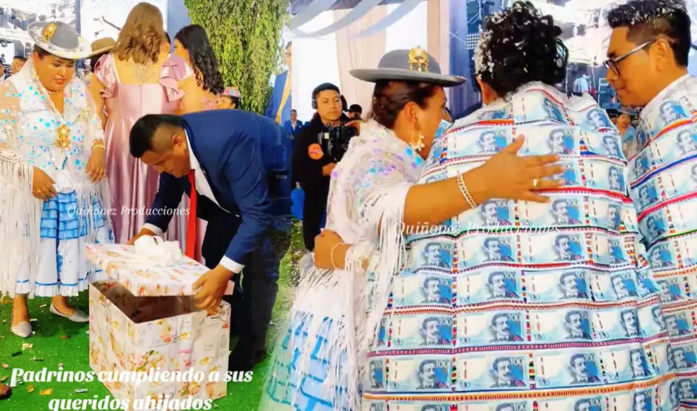 Ostentoso regalo sorprendió a usuarios en TikTok. Foto: composición LR/@quinonezproducciones/ TikTok - Video: TikTok