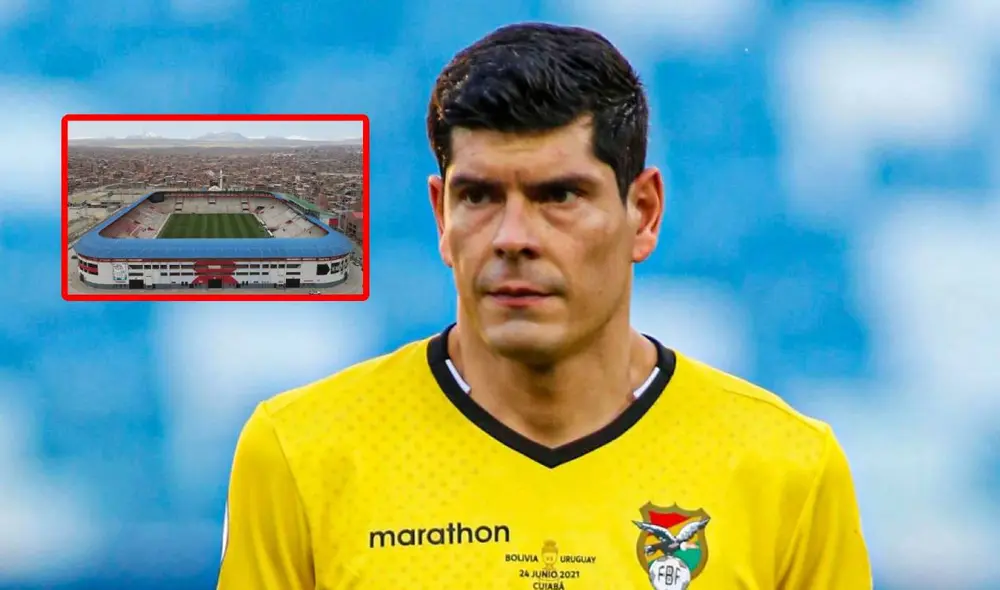 Carlos Lampe se rompió el tendón de aquiles en la victoria de Bolivia ante Chile en Santiago. Foto: AFP Carlos Lampe se rompió el tendón de aquiles en la victoria de Bolivia ante Chile en Santiago. Foto: AFP