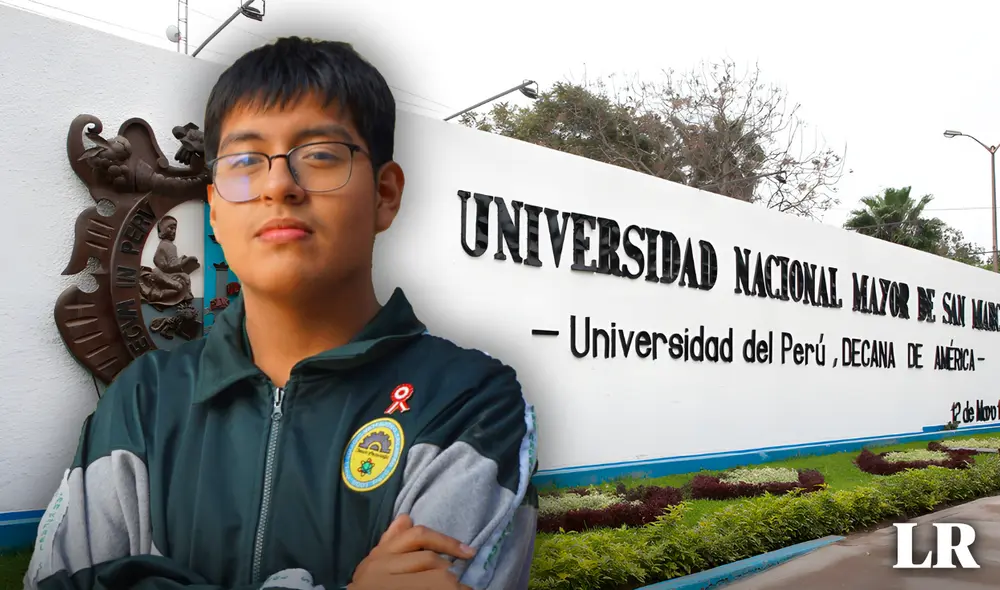 Leonardo Chavez ingresó a la carrera de Contabilidad en la UNMSM y la UNAC. Foto: La República/ colegio San Rafael/UNMSM
