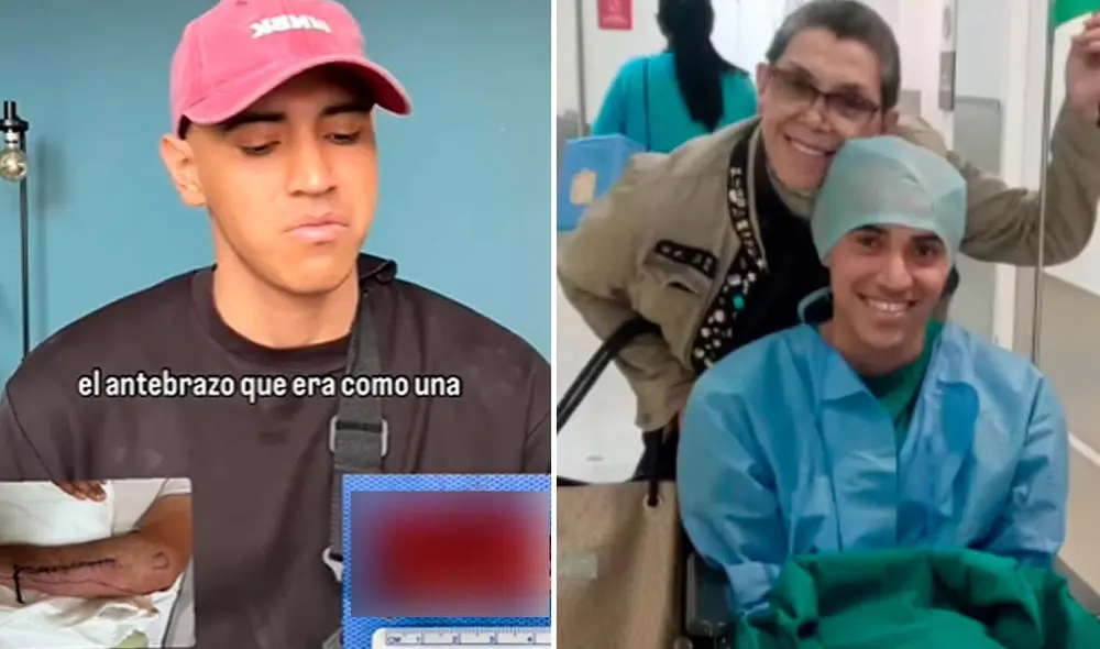 Bettina Oneto acompañó a su hijo en este delicado momento. Foto: Composición LR/Captura/Instagram