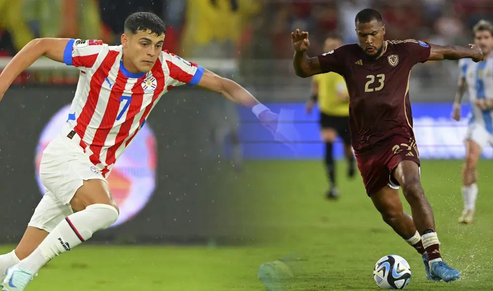 Paraguay y Venezuela luchan por meterse a zona de clasificación de las Eliminatorias. Foto: composición LR/AFP Paraguay y Venezuela luchan por meterse a zona de clasificación de las Eliminatorias. Foto: composición LR/AFP