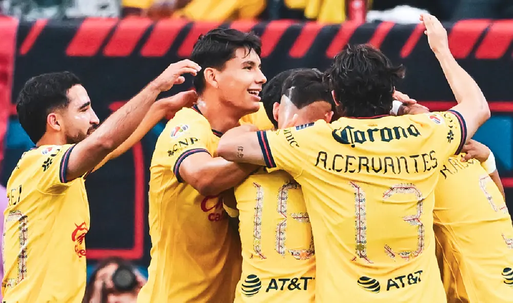América y Chivas se enfrentaron en Estados Unidos. Foto: Club América