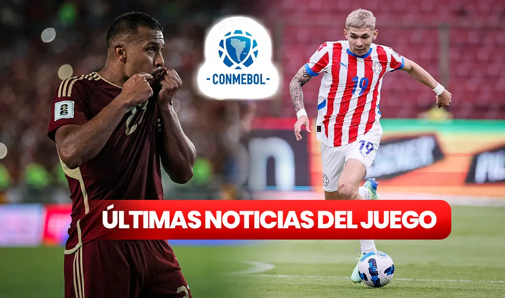 Venezuela vs Paraguay van a jugar en el estadio Defensores del Chaco de Asunción. Foto: composición LR/la Vinotinto/la Albirroja