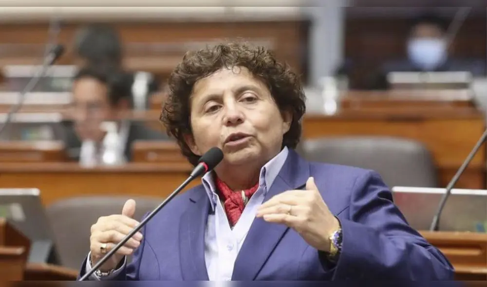 Susel Paredes es opositora al actual Gobierno de Dina Boluarte. Foto: Congreso