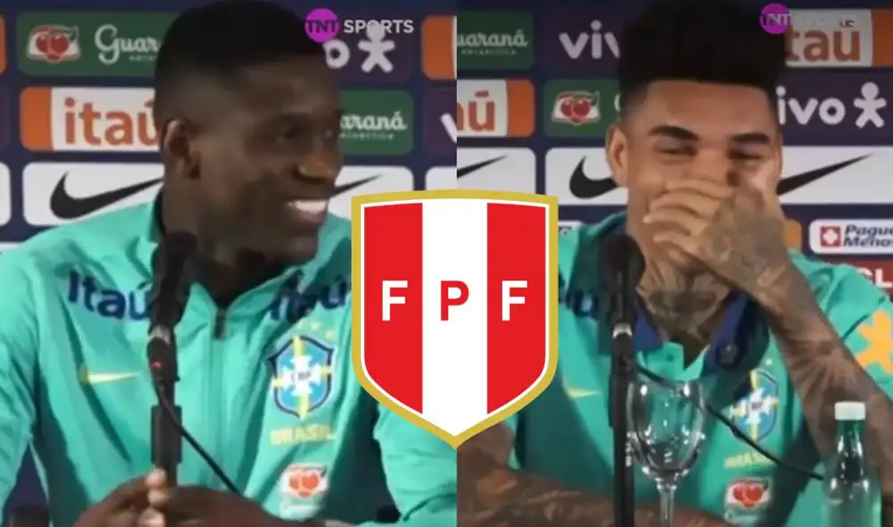 Igor da Cruz y Luiz Henrique protagonizaron un momento viral en conferencia de prensa. Foto: captura/TNT Sports Igor da Cruz y Luiz Henrique protagonizaron un momento viral en conferencia de prensa. Foto: captura/TNT Sports