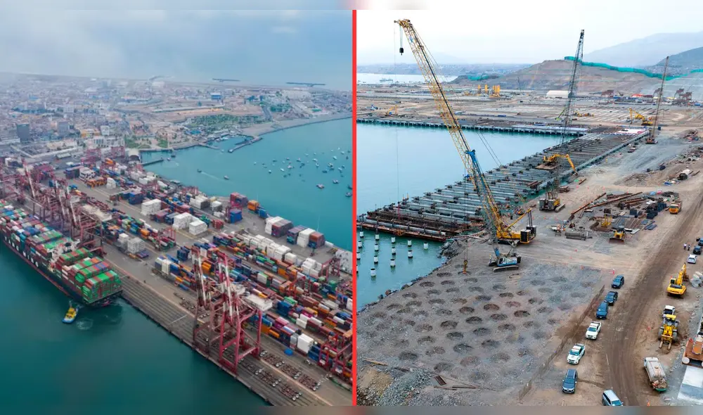 El Megapuerto de Chancay no sería el proyecto más grande. Foto: Composición LR/Andina