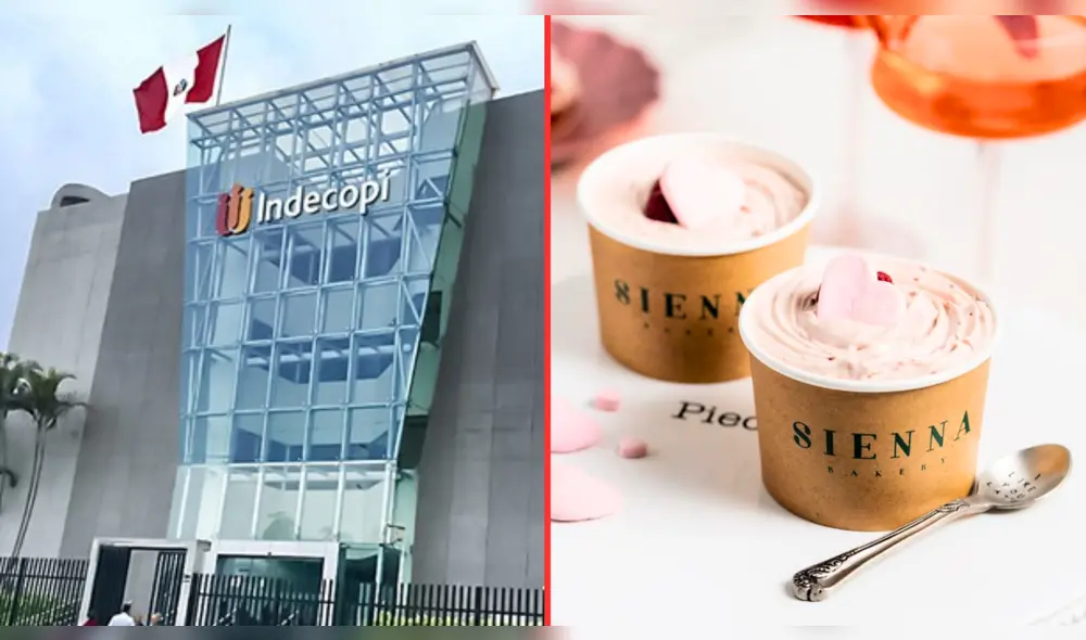 Indecopi, Instituto Nacional de Defensa de la Competencia y de la Protección de la Propiedad Intelectual. Foto: Composición LR/Difusión/Instagram/Sienna Bakery