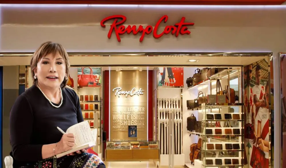Marina Bustamante es la mente maestra de la creación de la marca Renzo Costa. composición LR/cuenta de X y Perú Retail Marina Bustamante es la mente maestra de la creación de la marca Renzo Costa. composición LR/cuenta de X y Perú Retail