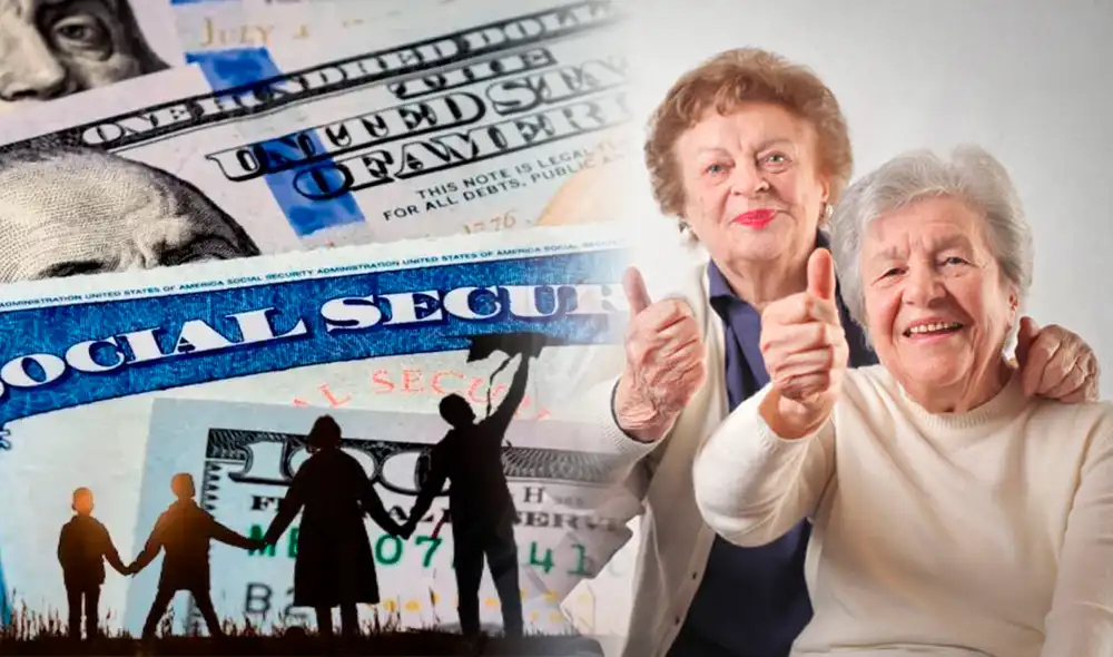 Los adultos mayores tendrán un jugoso monto esta semana en Estados Unidos | Composición Jazmine Ceras /Foto: La República/ AFP Los adultos mayores tendrán un jugoso monto esta semana en Estados Unidos | Composición Jazmine Ceras /Foto: La República/ AFP