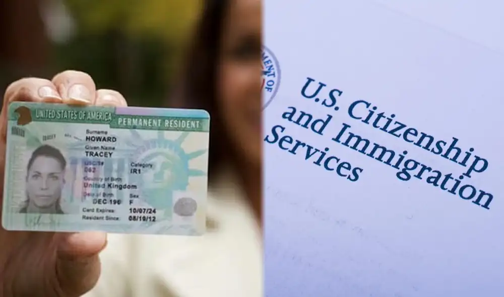 En Estados Unidos existen múltiples vías para obtener una green card, que incluyen el empleo, la familia, el asilo político y la lotería de visas. Foto: composición LR/ Univisión/USCIS