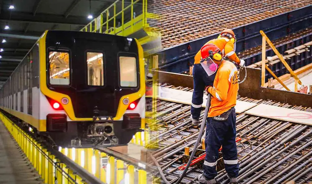 La estación Canta Callao del Ramal de la Línea 4 del Metro de Lima presenta un avance de más del 47% en su fase de obra civil. Foto: composición LR/Andina/Metro de Lima