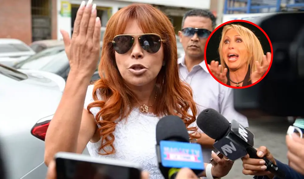 Magaly Medina le contestó a Laura Bozzo tras sus polémicas declaraciones. Foto: Composición LR/ATV. Magaly Medina le contestó a Laura Bozzo tras sus polémicas declaraciones. Foto: Composición LR/ATV.