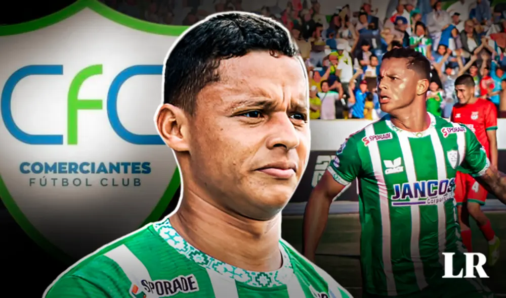 Kevin Lugo fichó por Comerciantes FC en el 2024. Foto: composición LR/Jazmin Ceras