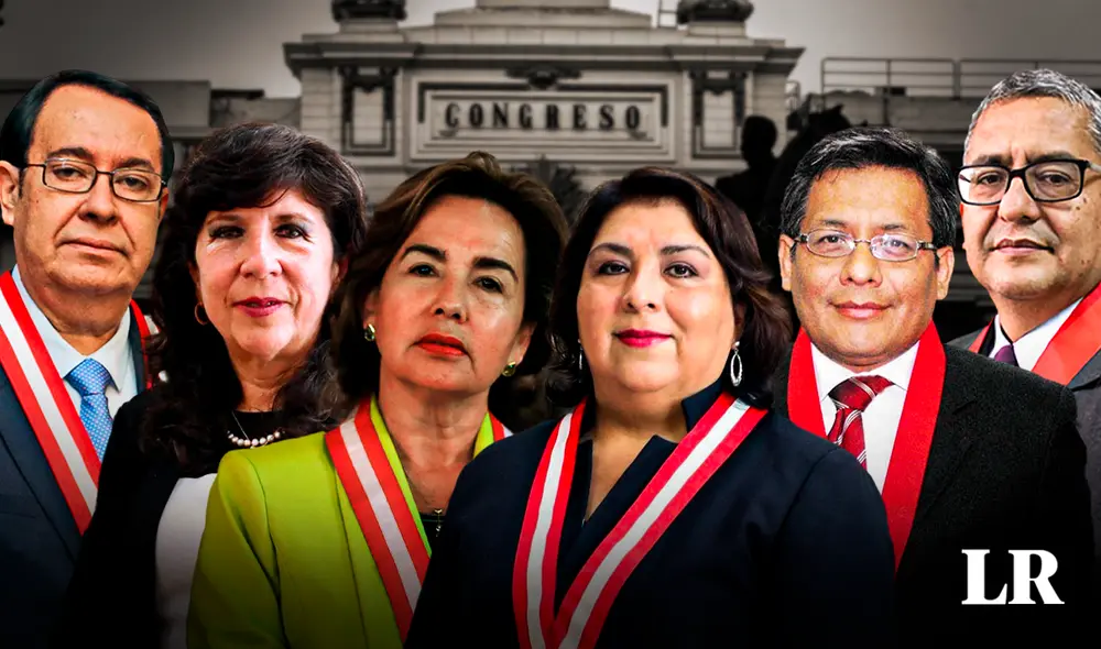 Un total de 10 magistrados que integran la Corte Suprema firmaron la solicitud. Foto: composición LR