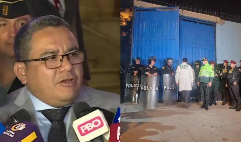 Juan Santiváñez se pronuncia por el asesinato en ATE. Foto: composición LR. Juan Santiváñez se pronuncia por el asesinato en ATE. Foto: composición LR.