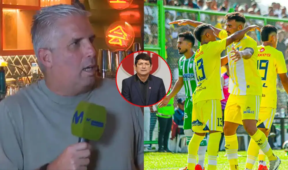 Juan Pablo II jugó Copa Perú en el 2023. Foto: composición LR/captura de 'Al Ángulo'/Asociación Club Deportivo Juan Pablo II College Chongoyape