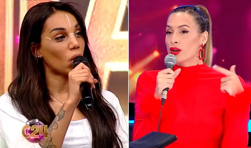 Milett Figueroa restó importancia a las críticas de Mimi. Foto: captura/América TV