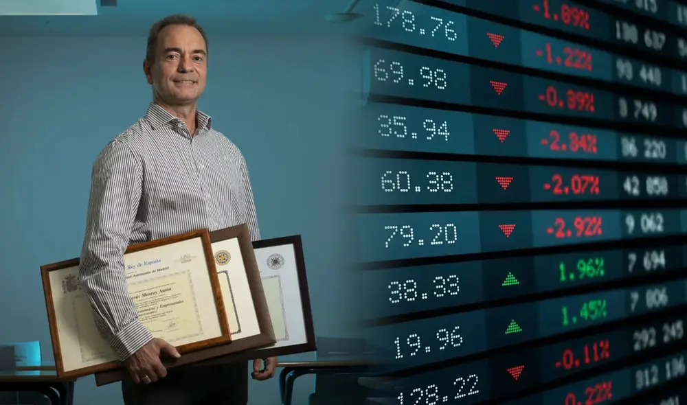 El hombre con más títulos universitarios del mundo tiene 13 carreras: dejó la bolsa de valores para estudiar fisioterapia. Foto: composición LR / IGNACIO GIL / Mis finanzas invertir