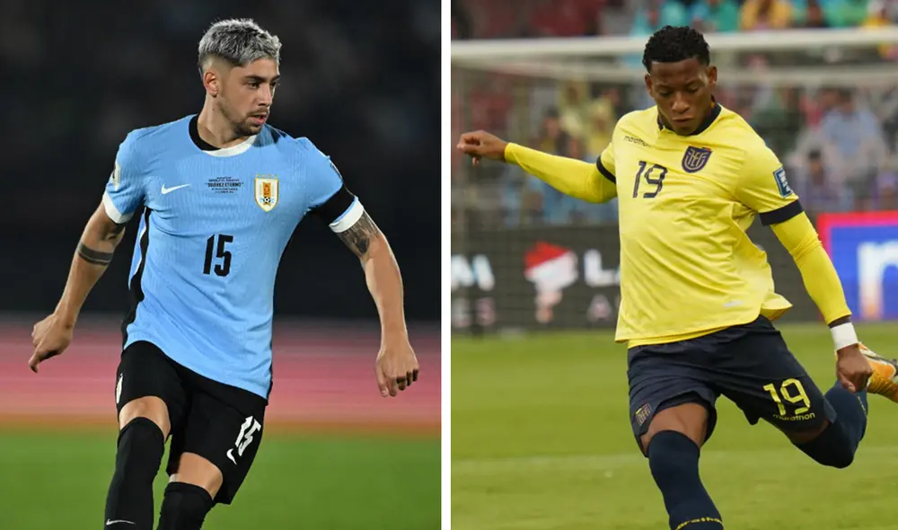 Uruguay y Ecuador están separados por apenas tres puntos en la tabla de posiciones. Foto: composición de LR/AFP/La Tri