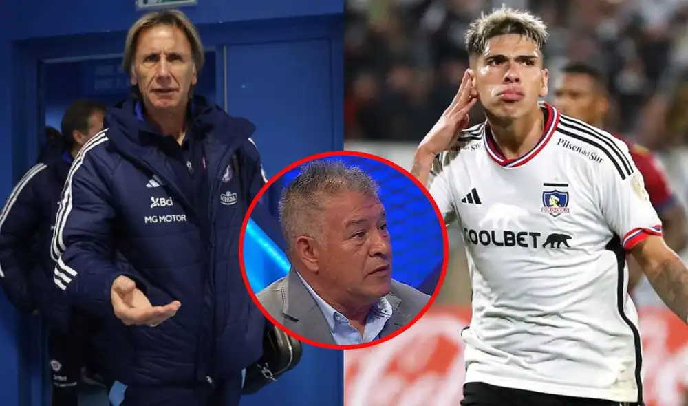 Carlos Palacios juega en el Colo-Colo de la liga chilena. Foto: composición LR/captura de TNT Sports Chile/disusión Carlos Palacios juega en el Colo-Colo de la liga chilena. Foto: composición LR/captura de TNT Sports Chile/disusión