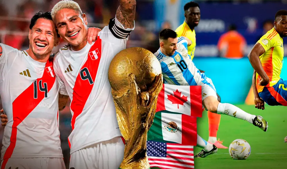 Perú ocupa los últimos puesto de la tabla de clasificados al Mundial 2026. Foto: composición LR/GLR/FIFA