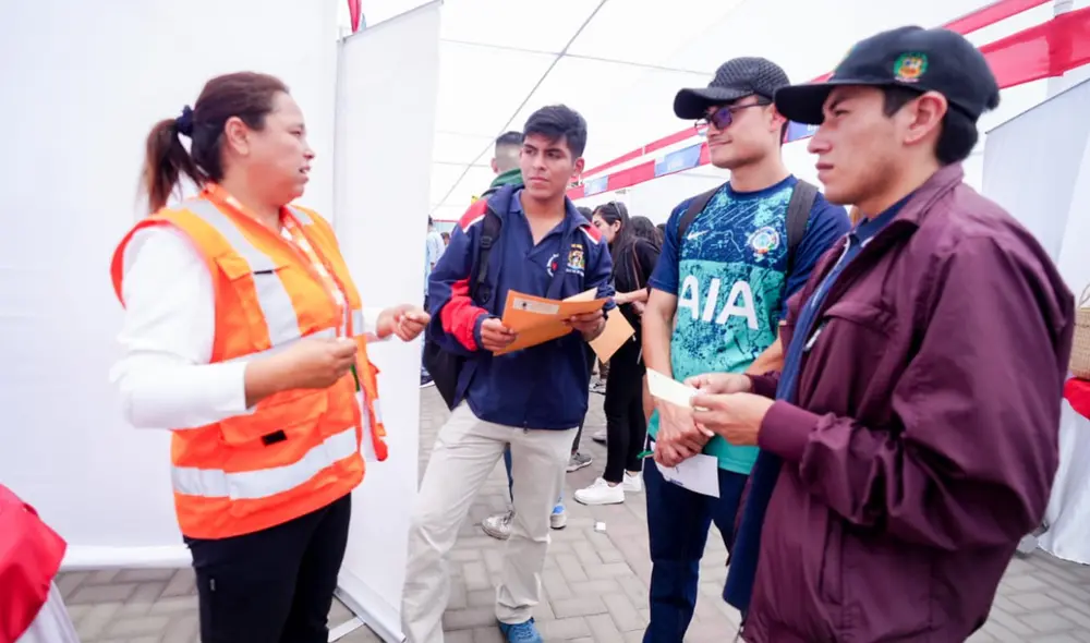 Más de 80 empresas se reunirán en Mega Feria Laboral en La Libertad. Fuente: Difusión.